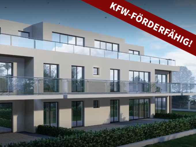 KfW-Förderungsfähiger Neubau: 4-Zi. Wohnung mit Terrasse in Lichtenberg inkl. Stellplatz